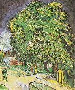 Vincent Van Gogh, Blooming chestnut trees